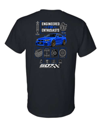 Image 3 of 607 Motorsports Engineered for Enthusiasts Tee