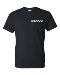 Image 2 of 607 Motorsports Live Life at Redline Tee
