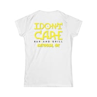 Image 3 of I Don't Care-Women's Softstyle Tee