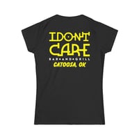 Image 5 of I Don't Care-Women's Softstyle Tee
