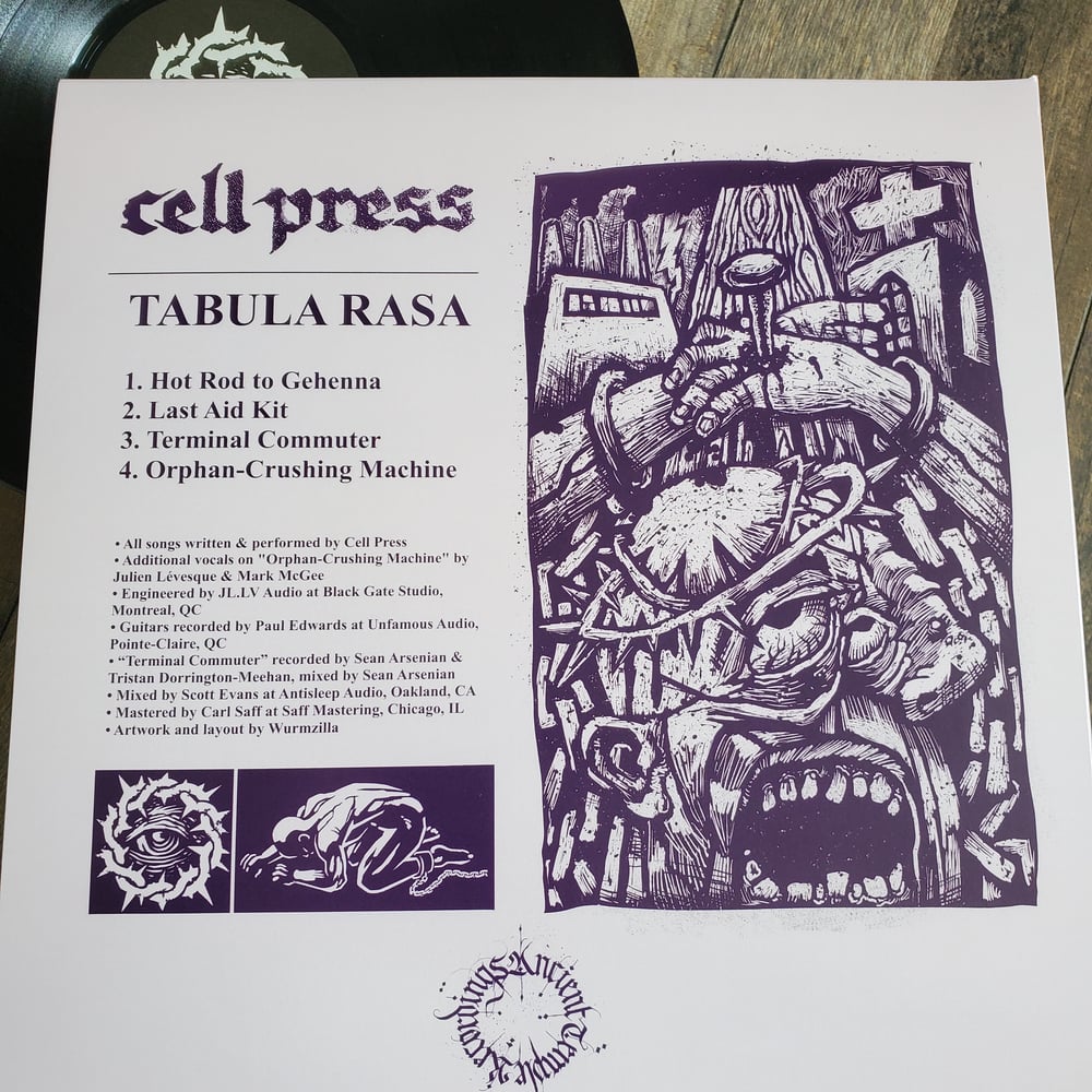 CELL PRESS - Tabula Rasa LP