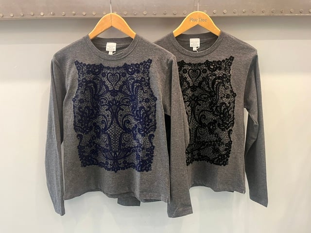 F/W/'26 Antipast Flocked Tee Shirts and Mesh Sleeved Tees! - Image 1 of 4