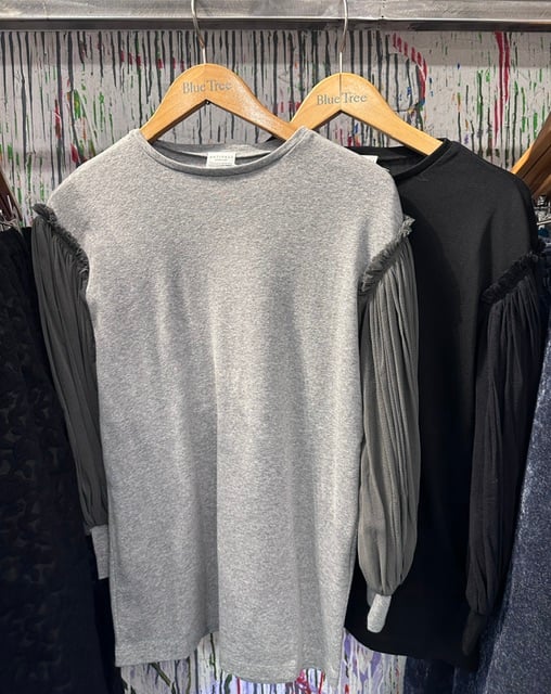 F/W/'26 Antipast Flocked Tee Shirts and Mesh Sleeved Tees! - Image 3 of 4