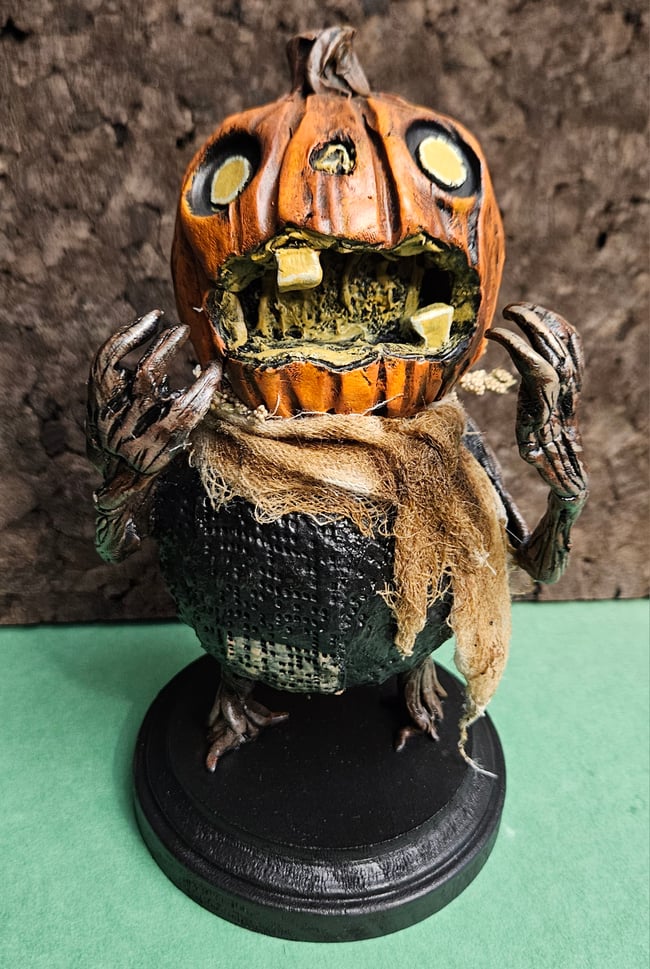 Terrified Pumpkinhead