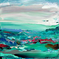 Image 7 of 'Coastals no.74' - triptych, 33x33cm each