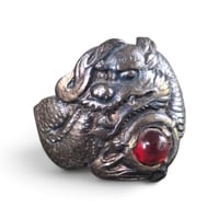 Image 1 of Antique Asian Export Dragon Ring, c. 1930s
