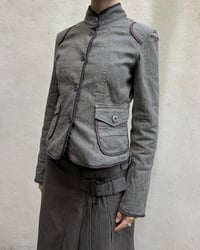 Image 1 of KHAKI BUTTON UP JACKET