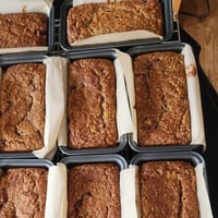 Banana Bread Mini Loaf (organic wheat)