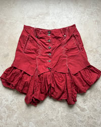 Image 3 of RED RUFFLE SKIRT