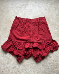 Image 6 of RED RUFFLE SKIRT