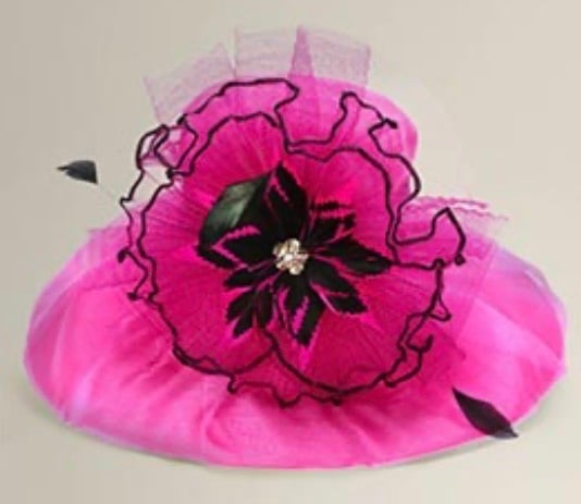 Image of WOMENS FLOWER HAT 