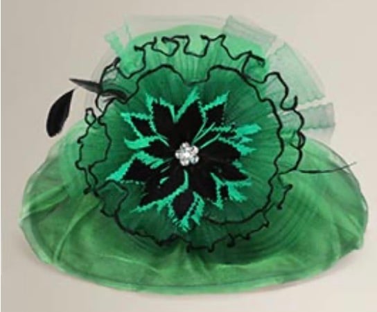 Image of WOMENS FLOWER HAT 