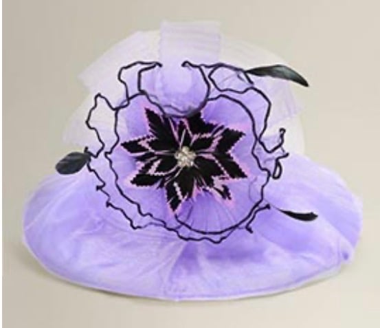 Image of WOMENS FLOWER HAT 