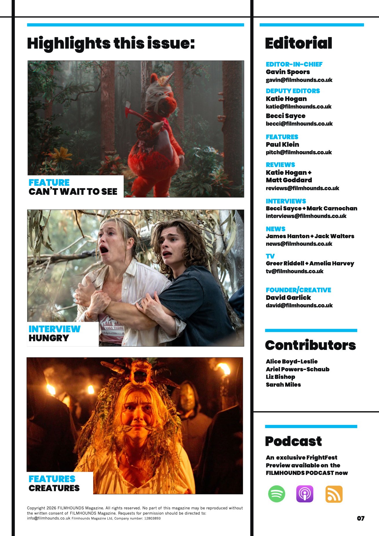 Image of FILMHOUNDS #29