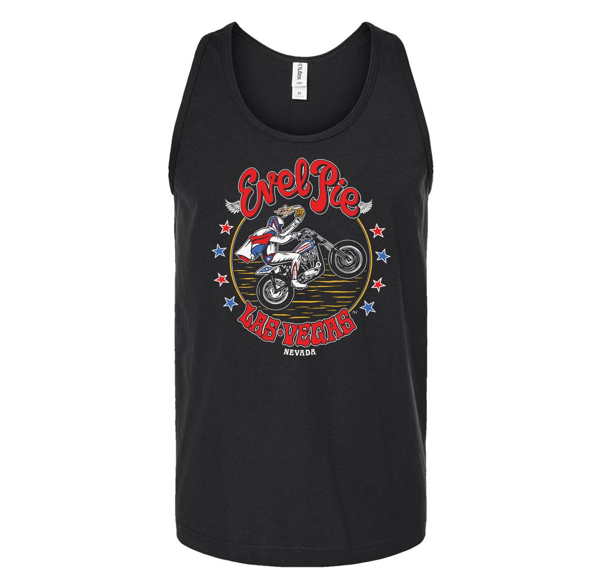 Image of Evel Pie Box logo Tank top 