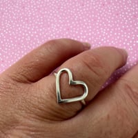 Image 2 of Make a Heart or Circle Sterling Silver or Gold Filled Ring