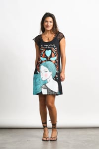 Image 1 of VESTIDO AZUL