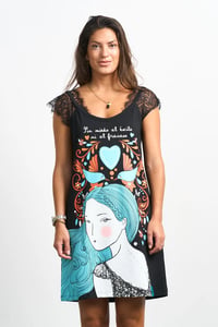 Image 2 of VESTIDO AZUL