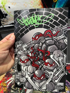 Image of TMNT 300 (Mirage variant) #Urbanaztec Exclusive cover