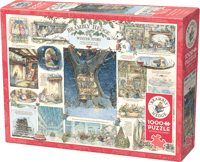 Image 1 of Brambly Hedge Winter Story 1000 Piece Jigsaw Puzzle + Poster