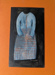Image of Checked skirt