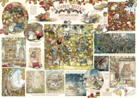 Image 2 of Brambly Hedge Autumn Story 1000 Piece Jigsaw Puzzle + Poster