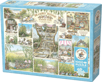 Image 1 of Brambly Hedge Summer Story 1000 Piece Jigsaw Puzzle + Poster