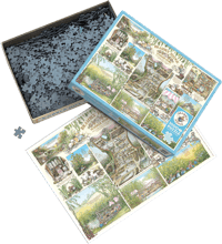 Image 3 of Brambly Hedge Summer Story 1000 Piece Jigsaw Puzzle + Poster