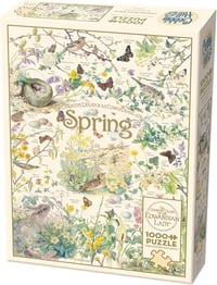 Image 1 of The Country Diary of an Edwardian Lady (Spring) 1000 Piece Jigsaw Puzzle 