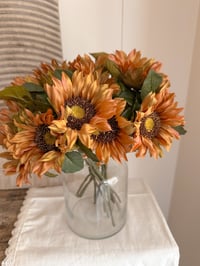 Image 2 of Autumnal Sunflower bouquets ( 2 colours )