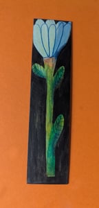 Image of Tall blue flower