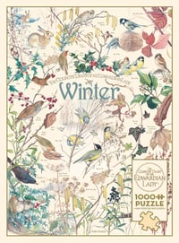 Image 2 of The Country Diary of an Edwardian Lady (Winter) 1000 Piece Jigsaw Puzzle