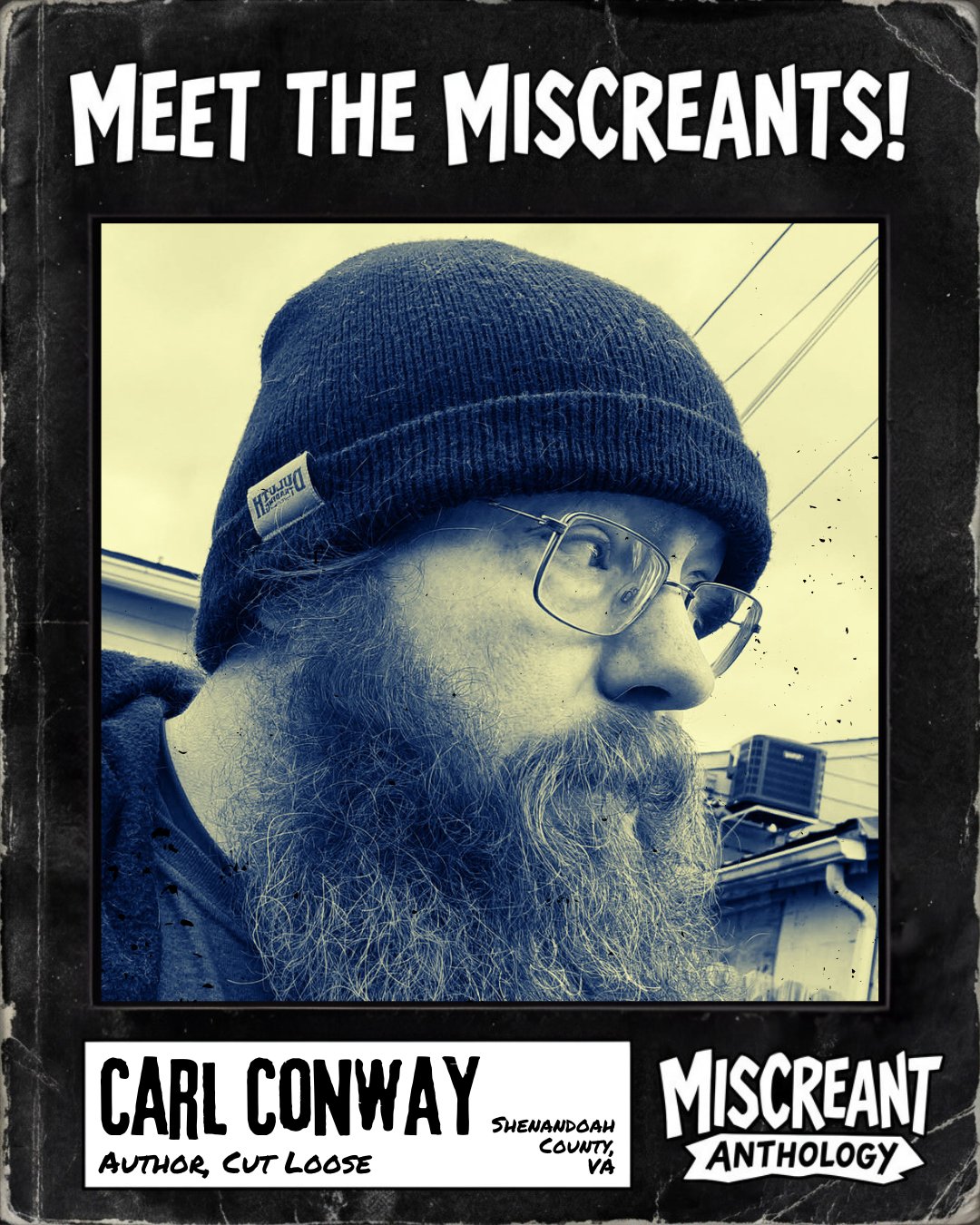 Carl Conway, author of CUT LOOSE