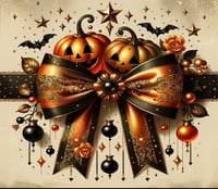 Image 1 of Pumpkin bows