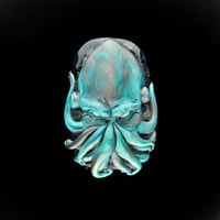 Image 1 of Neptune Cthulhu #1 - Flameworked Glass Sculpture