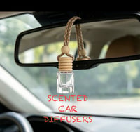 Scented car diffusers 