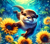 Image 1 of Otter baby