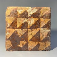 Image 1 of Medieval; Fourteenth Century Floor Tile; Perhaps Chiltern ~ Penn.