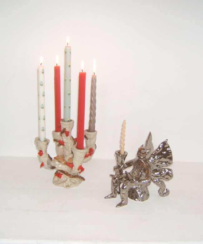 Sculptural Candle Holder Workshop 22/09