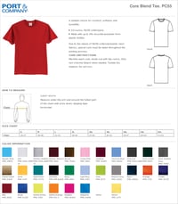 Image 3 of MSJH Cheer Glitter Tee