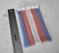 Image 2 of Small Handmade Trans Flag