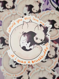 Brush Buddy Witch Hat Atelier Sticker