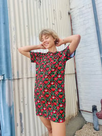 Image 1 of Tee Dress in Poison Ivy