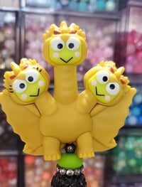 Image 1 of Keroppi X King Ghidorah Rhinestone Pen (1047)