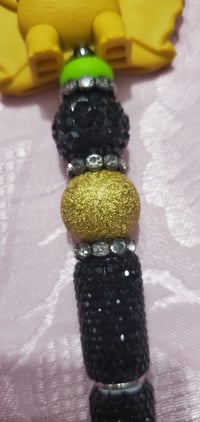 Image 3 of Keroppi X King Ghidorah Rhinestone Pen (1047)