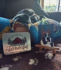 Image 1 of Copy of Custom Pet Portrait Pocketwatch