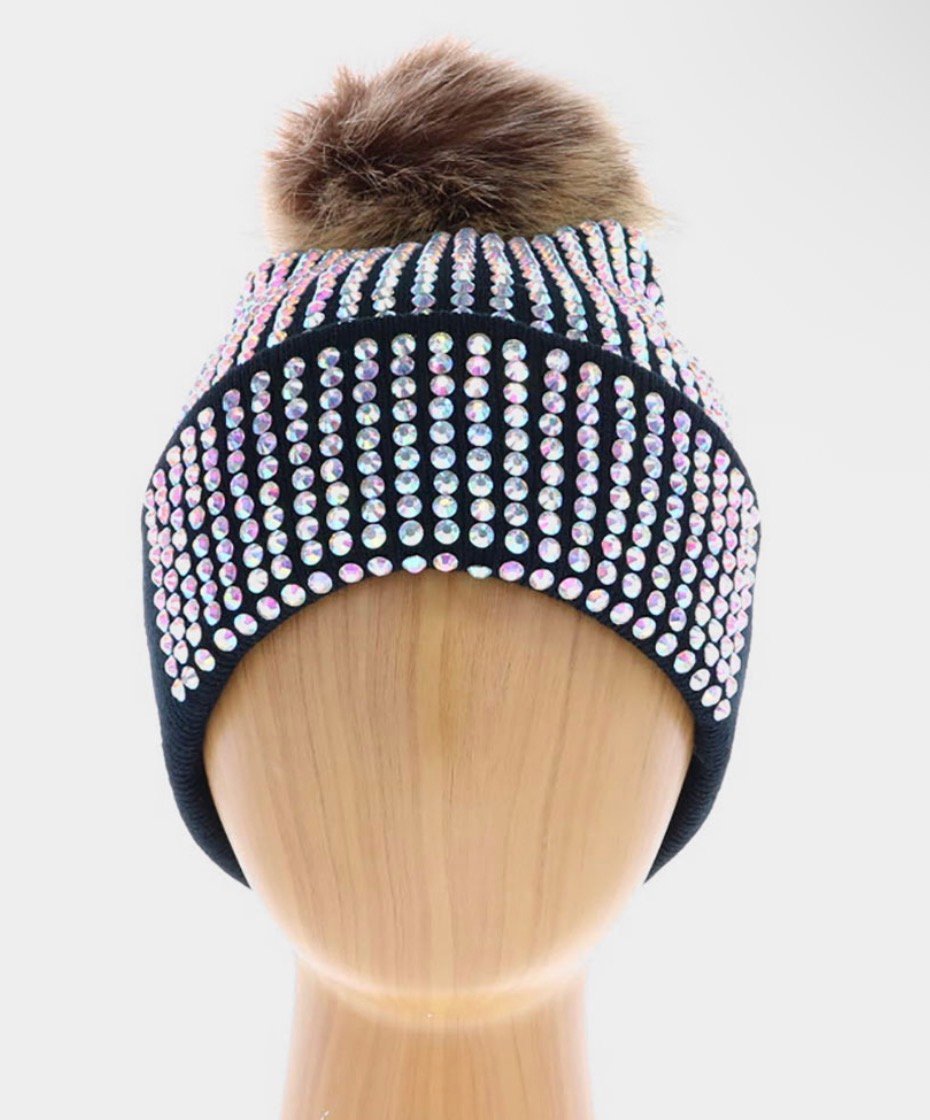 Image of CUFFED STONE BEANIE 