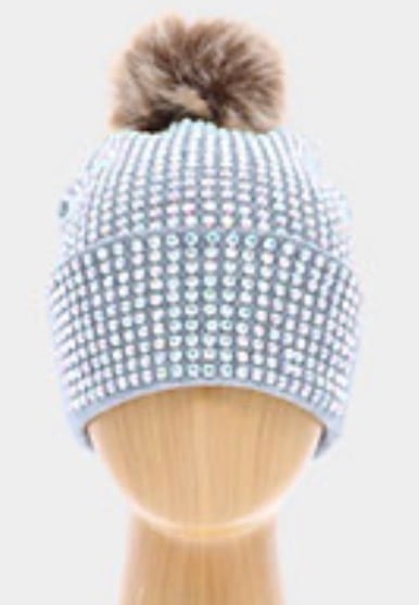 Image of CUFFED STONE BEANIE 
