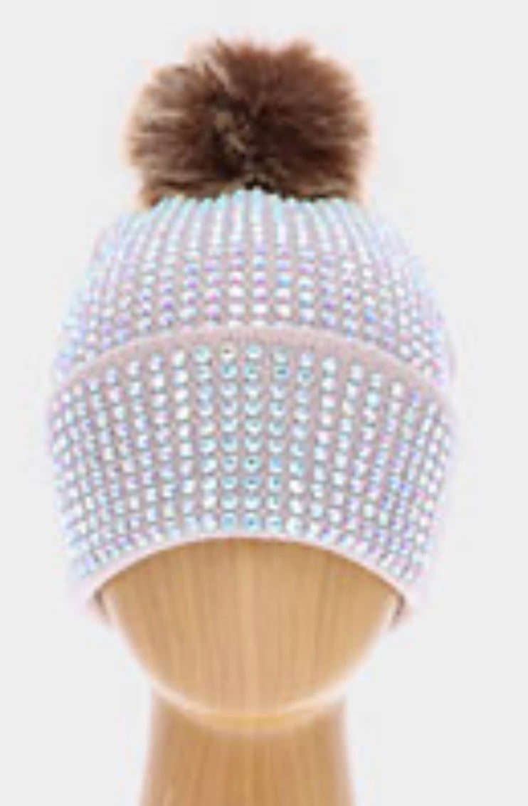 Image of CUFFED STONE BEANIE 