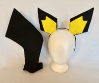 Image 1 of Pichu Ears and Free-standing tail